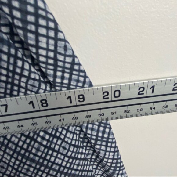 Anthropologie Ranna Gill Aven Midi Skirt Grid Plaid Print Zipper Size XS Boho - Picture 11 of 12